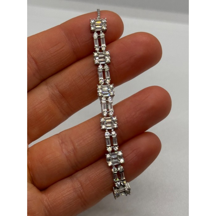 925 STERLING SILVER  CZ BRACELET