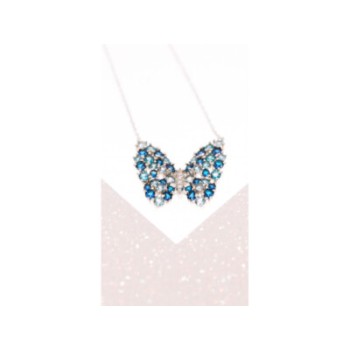 925 Sterling Silver Aquamarine & Tourmaline 