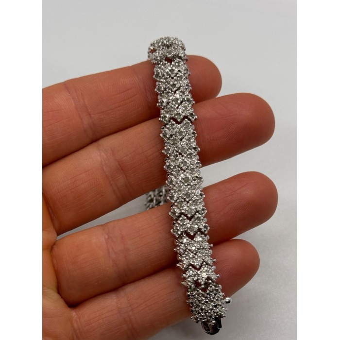 925 STERLING SILVER SAPPHIRE BRACELET