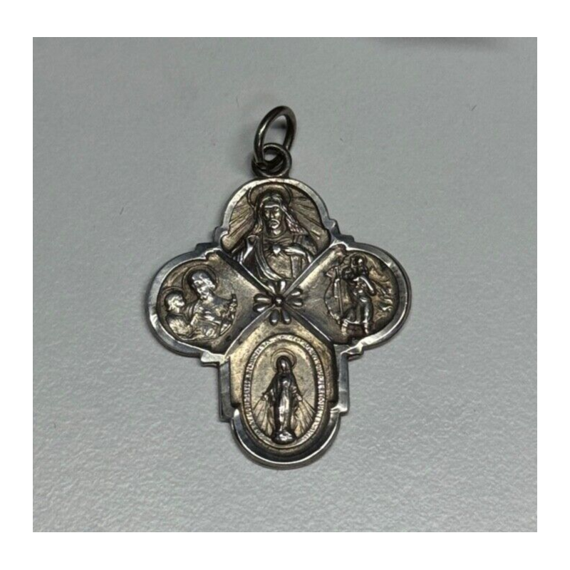 925 Sterling Silver Cross Length 30 Mm