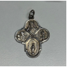 925 Sterling Silver Cross Length 30 Mm