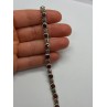 925 STERLING SILVER GARNET & MARCASITE BRACELET