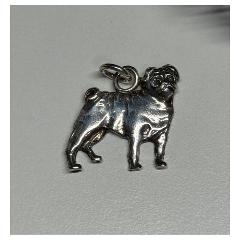 925 Sterling Silver Dog Pendant