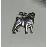925 Sterling Silver Dog Pendant