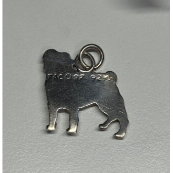 925 Sterling Silver Dog Pendant