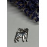925 Sterling Silver Dog Pendant