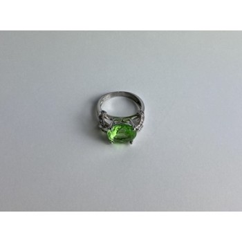 925 Sterling Silver CZ Ring Size 7