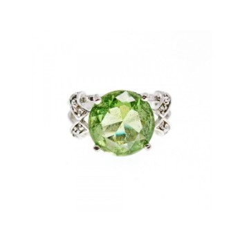 925 Sterling Silver CZ Ring Size 7