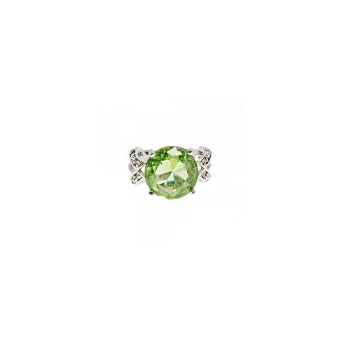 925 Sterling Silver CZ Ring Size 7
