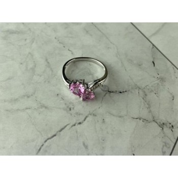 925 Sterling Silver Pink Topaz 