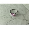 925 Sterling Silver Pink Topaz 