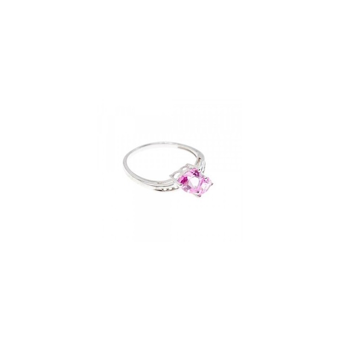 925 Sterling Silver Pink Topaz 