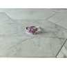 925 Sterling Silver Pink Topaz 