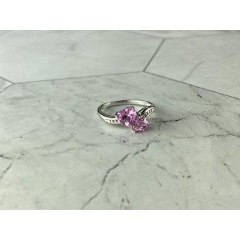 925 Sterling Silver Pink Topaz 
