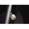 925 Sterling Silver Shell Cameo Pendant