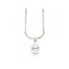 925 Sterling Silver CZ Chain with Pendant 925 Italy