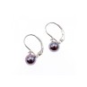 14K WHITE GOLD PEARLS & DIAMONDS EARRINGS