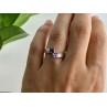 925 Sterling Silver Iolite Ring Size 7
