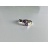 925 Sterling Silver Iolite Ring Size 7