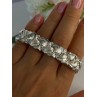 Elegant 925 Sterling Silver Bracelet Length 7.5 Inch