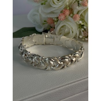 Elegant 925 Sterling Silver Bracelet Length 7.5 Inch