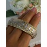 Italy Milor 925 Sterling Silver Gold Plated Bracelet Length 7.5 Inch