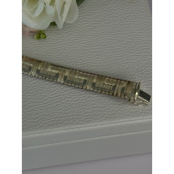 Jcm Italy 925 Sterling Silver Bracelet Length 7.5 Inch