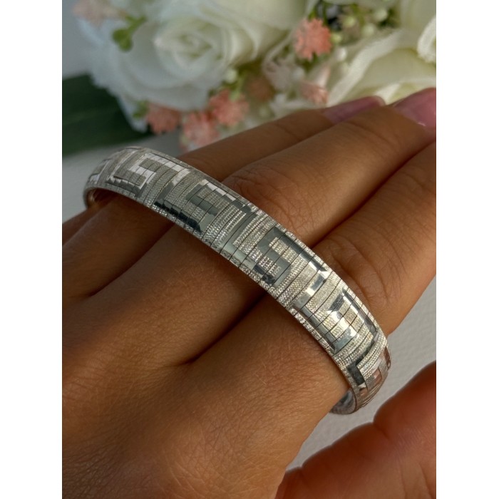 Jcm Italy 925 Sterling Silver Bracelet Length 7.5 Inch