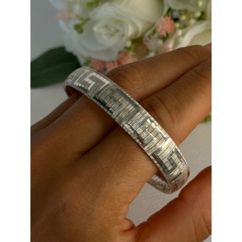 Jcm Italy 925 Sterling Silver Bracelet Length 7.5 Inch