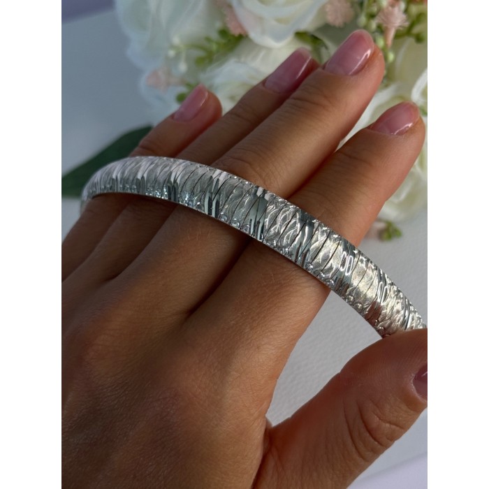 Beautiful Classy Italy 925 Sterling Silver Bracelet Length 7.5 Inch