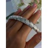 Beautiful Classy Italy 925 Sterling Silver Bracelet Length 7.5 Inch