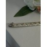 Beautiful Classy Italy 925 Sterling Silver Bracelet Length 7.5 Inch