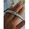 Beautiful Classy Italy 925 Sterling Silver Bracelet Length 7.5 Inch