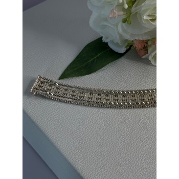 Elegant Italy Milor 925 Sterling Silver Bracelet Length 8 Inch