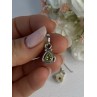 925 Sterling Silver Peridot Earrings & Pendant Set
