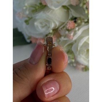 925 Sterling Silver Gold Plated Sapphire Bracelet Length 7.5 Inch