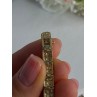 Charming 925 Sterling Silver Gold Plated Bracelet Length 8 Inch