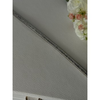 Elegant 925 Sterling Silver CZ Bracelet Length 8 Inch