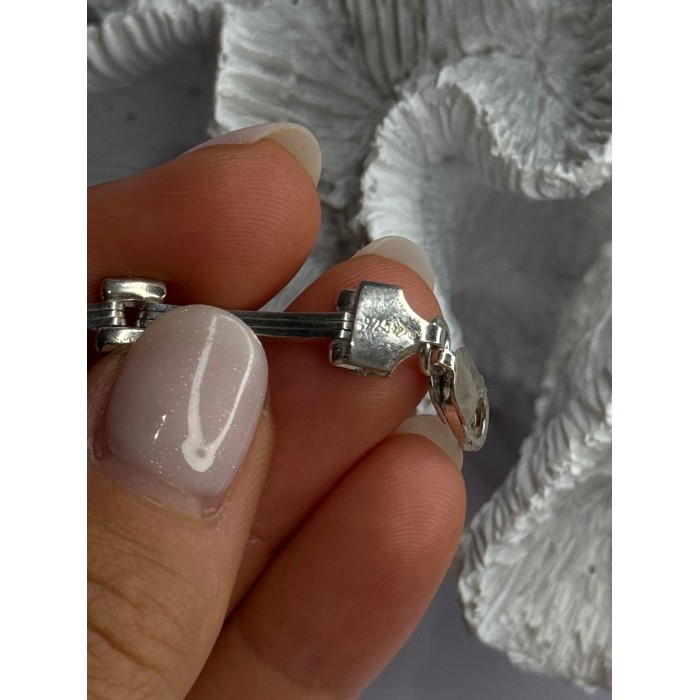 Elegant Italy 925 Sterling Silver Bracelet Length 7