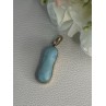 925 Sterling Silver Turquoise Pendant Length 1.50 Inch