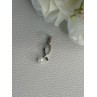 925 STERLING SILVER PEARL PENDANT LENGTH 0.80 INCH