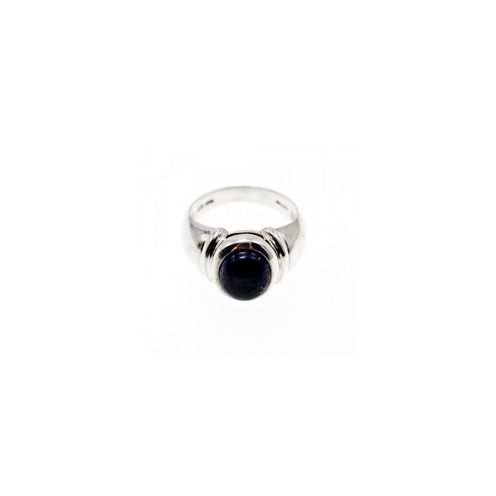 925 Sterling Silver Sodalite Ring Size 7
