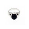 925 Sterling Silver Sodalite Ring Size 7