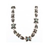 925 STERLING SILVER TOPAZ & MARCASITES 