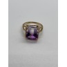 10K YELLOW GOLD AMETRINE  RING  SIZE 5.5