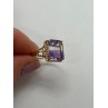 10K YELLOW GOLD AMETRINE  RING  SIZE 5.5