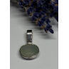 925 Sterling Silver Nephrite Pendant