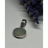 925 Sterling Silver Nephrite Pendant