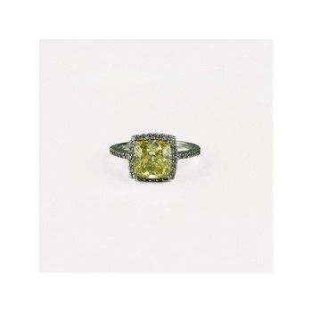 925 Sterling Silver CZ Ring Size 7