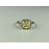 925 Sterling Silver CZ Ring Size 7